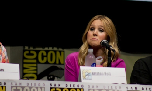 Kristen Bell at San Diego Comic Con - Image courtesy vagueonthehow via Flickr