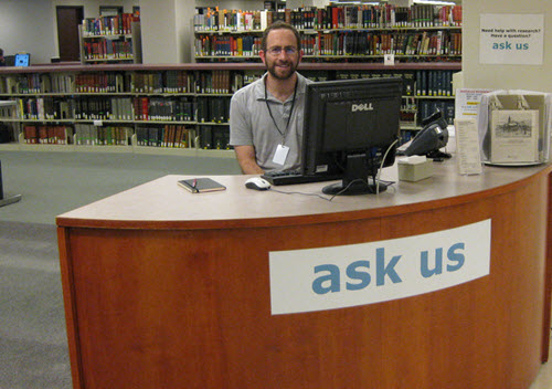 Suzzallo Reference Desk, University of Washington. Image courtesy Jay Mann on Flickr.