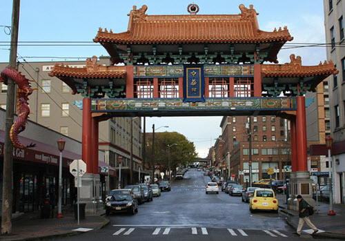 Chinatown Gate in Seattle, IMG_1245 via Dennis Tsang on Flickr