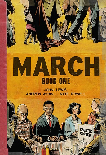 Award-winning March: Part One by Congressman John Lewis, Andrew Aydin and Nate Powell