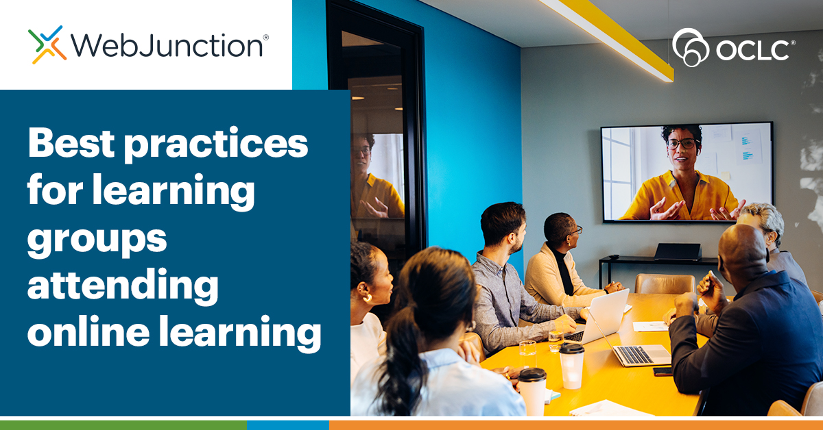 Best practices for learning groups attending online learning events