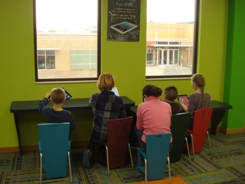 The current setup with our Appy Pros, plus one helper.