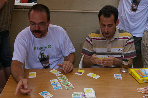 Friendly Bohnanza game image courtesy Julio Martinez on Flickr