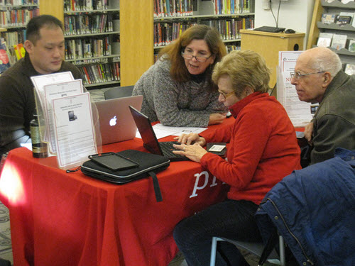 Holiday Help Desk, image courtesy Princeton Public Library on Flickr