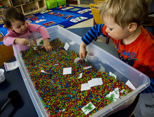 Sensory Table via Lester Public Library on Flickr