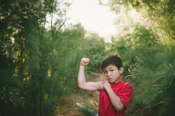 Muscle man image via Amanda Tipton on Flickr