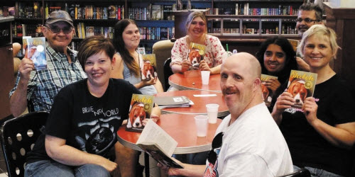 Photo of Next Chapter Book Club meeting, used with permission.