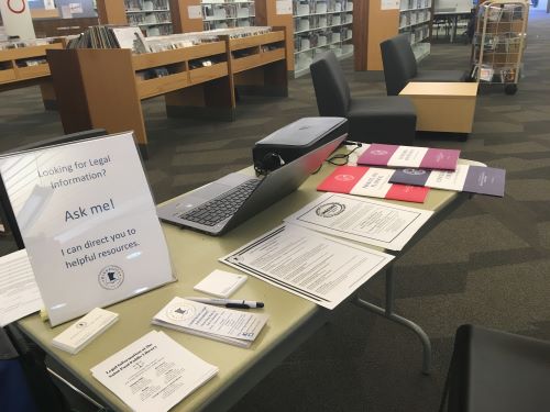 Minnesota State Law Library partners with Saint Paul Public Library to promote access to justice Minnesota State Law Library partners with Saint Paul Public Library to promote access to justice