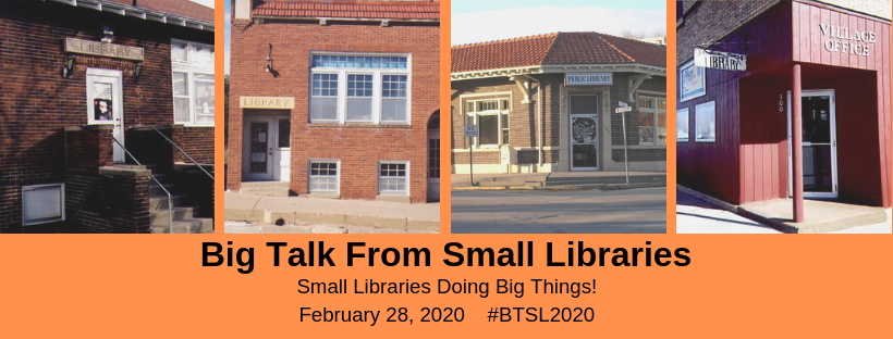 Image: Big Talk From Small Libraries on Facebook