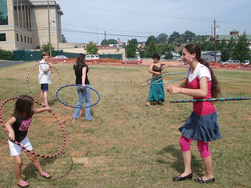 Hooptastic program at Asheboro Library