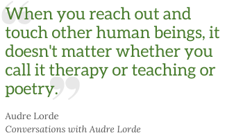 Audre Lorde quote