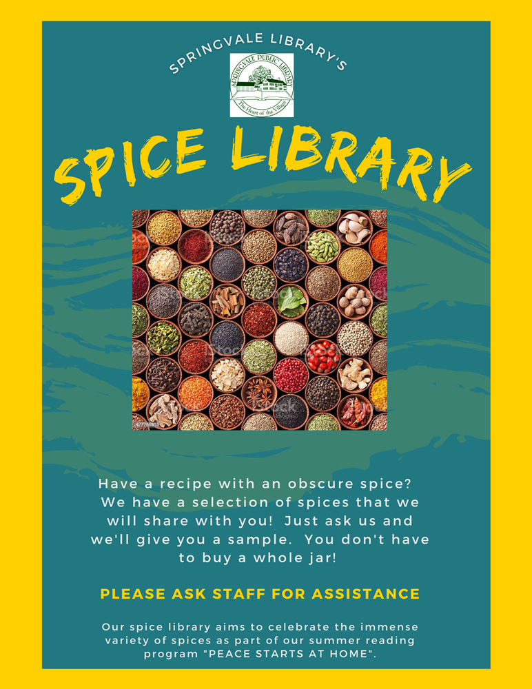 spice library flyer