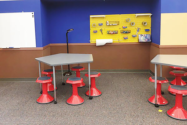 new Makerspace at Laurel Public Library