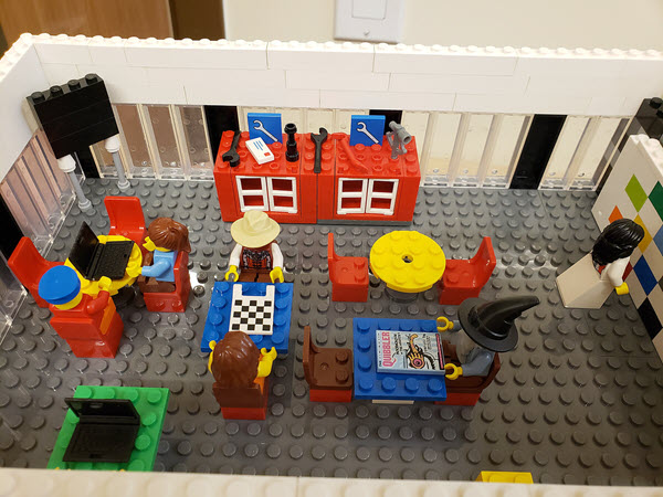 LEGO used to model prototype at Show Low Public Library