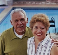 Older adult couple