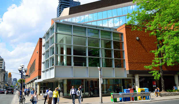 toronto-public-library Outside of the Toronto Public Library