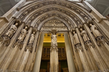 Image showing the doors on display a the Carnegie Museum of Art. Image showing the doors on display a the Carnegie Museum of Art.