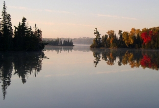 Photo of Bear Head Lake in Minnesota. 