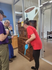 little-tea-library-ribbon-cutting Ribbon cutting at new tea library