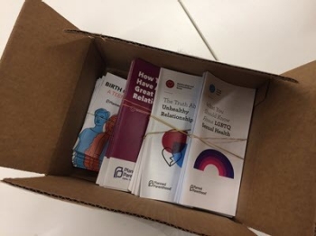 teen-hygiene-health-center-3 Photo of Planned Parenthood pamphlets